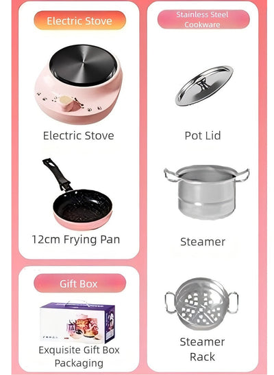 Mini Cooking Set for Kids – Safe Real Food Play