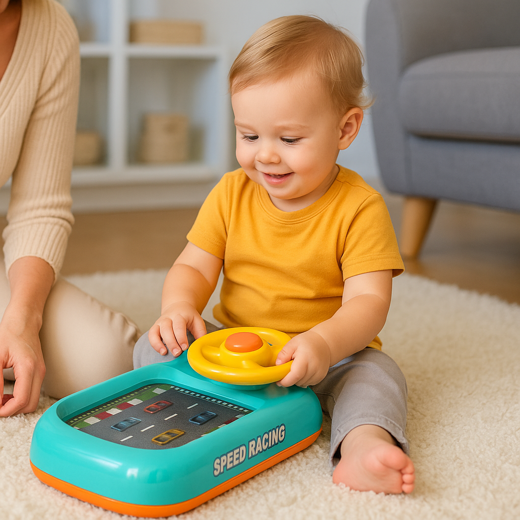 Voxy Race Car Baby Toy