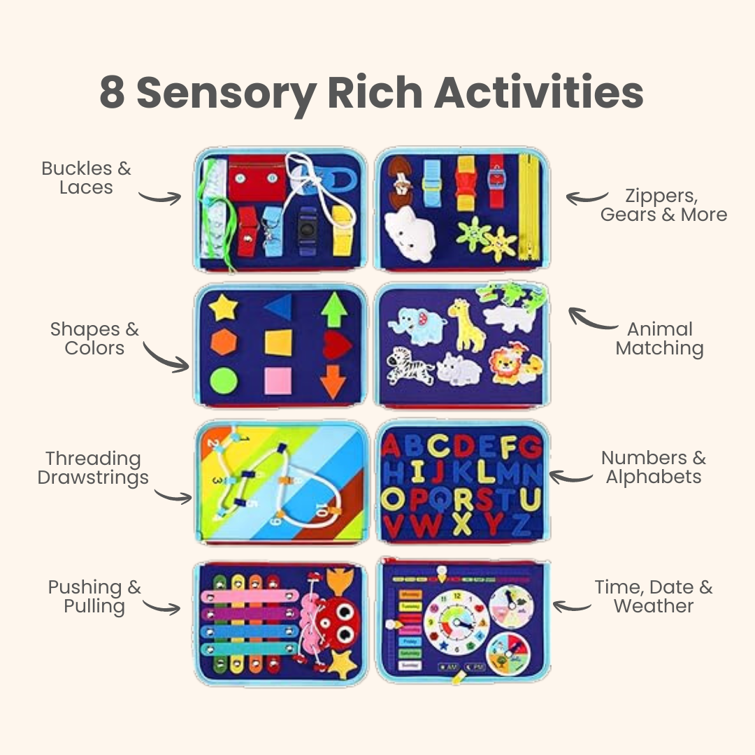Voxy™ Montessori Busy Board
