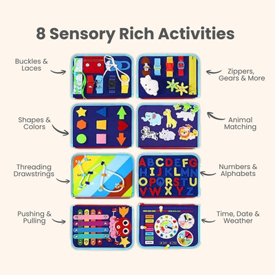 Voxy™ Montessori Busy Board