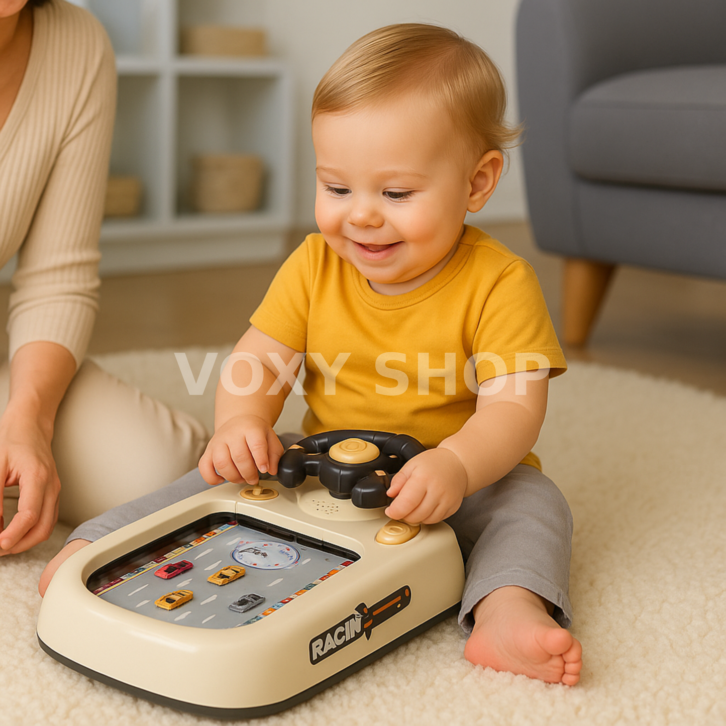 Voxy Race Car Baby Toy
